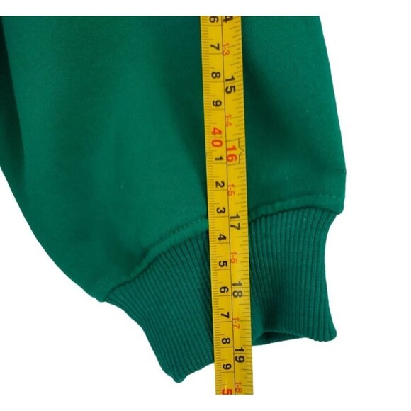 Caracilia, vintage Green Long Sleeve Sweatshirt Rayon Polyester Blend XS NWT - Picture 6 of 8